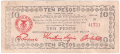Philippines 1 10 Pesos, 1943